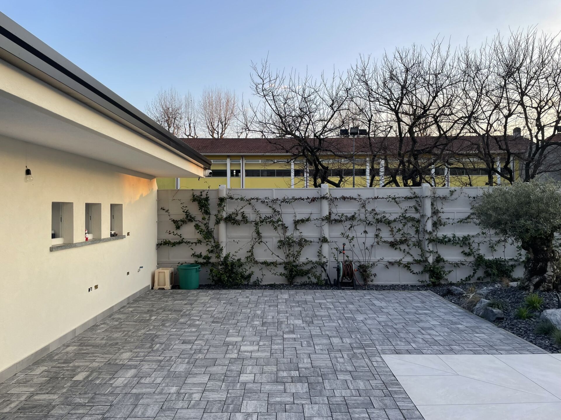 Rendering Pergola Bioclimatica Vista Fuori - 1