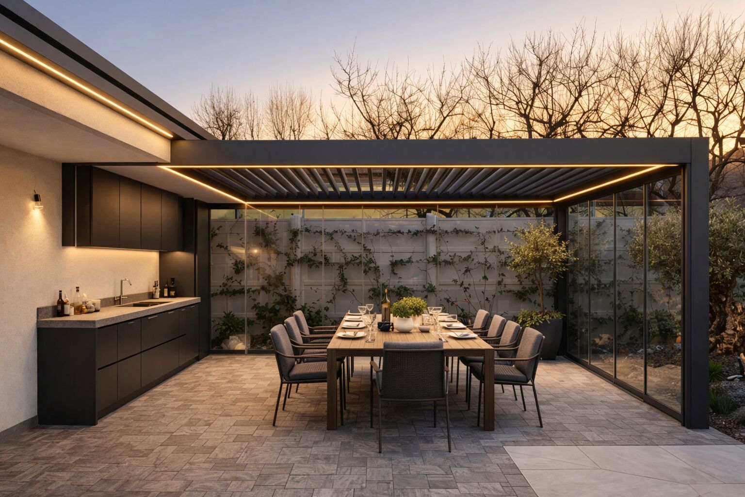 Pergola su misura Milano — Espresstenda