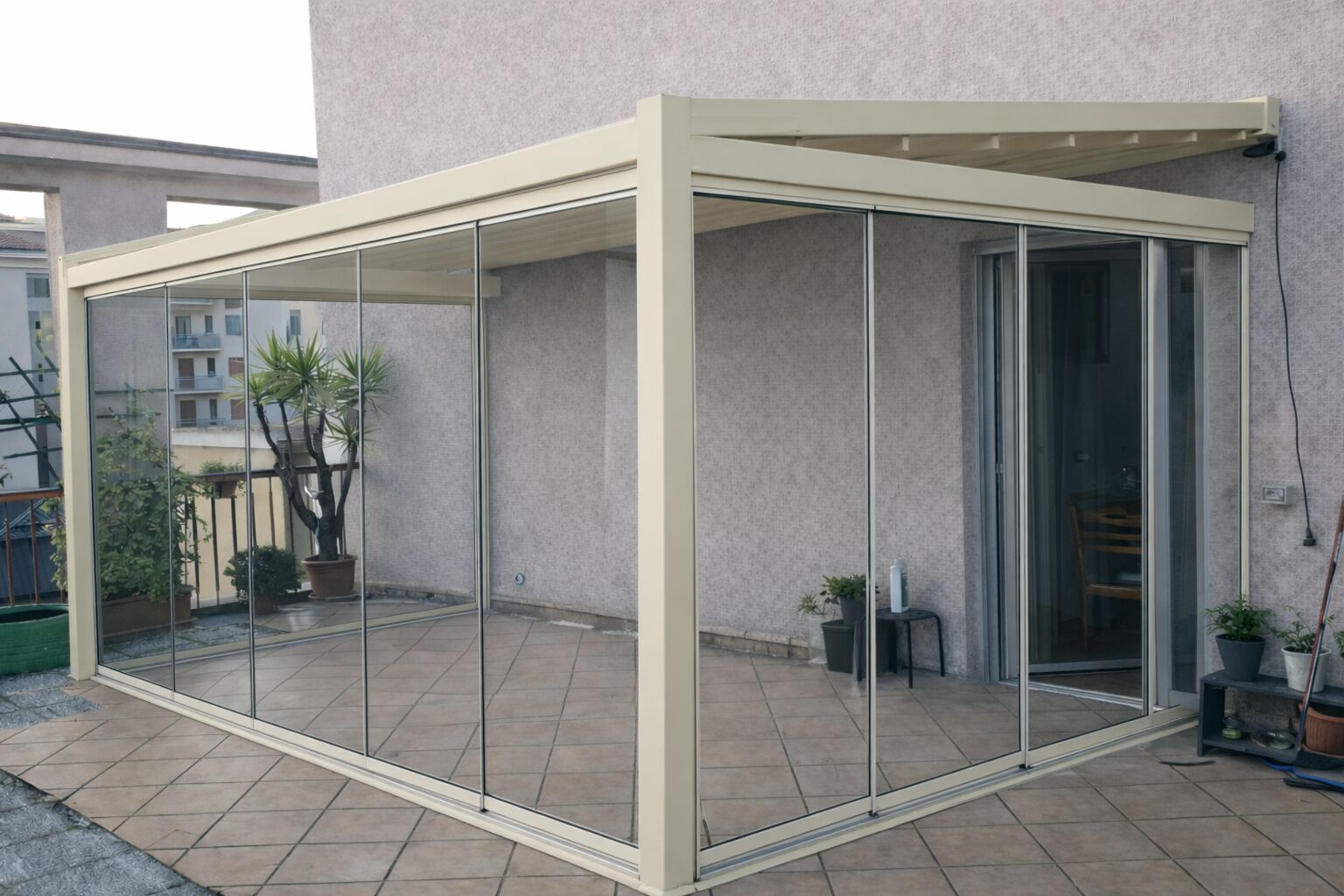 Rendering Pergola Open House - 2