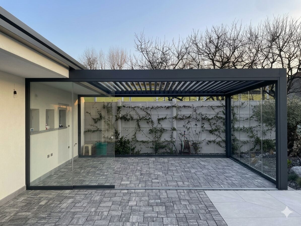 Pergola bioclimatica su misura — Espresstenda